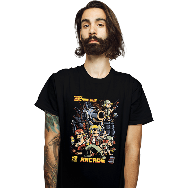 Daily_Deal_Shirts T-Shirts, Unisex / Small / Black Metal Slug