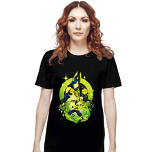 Load image into Gallery viewer, Shirts T-Shirts, Unisex / Small / Black Verdant Strider Tighnari
