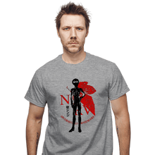 Load image into Gallery viewer, Shirts T-Shirts, Unisex / Small / Sports Grey Crimson Pilot
