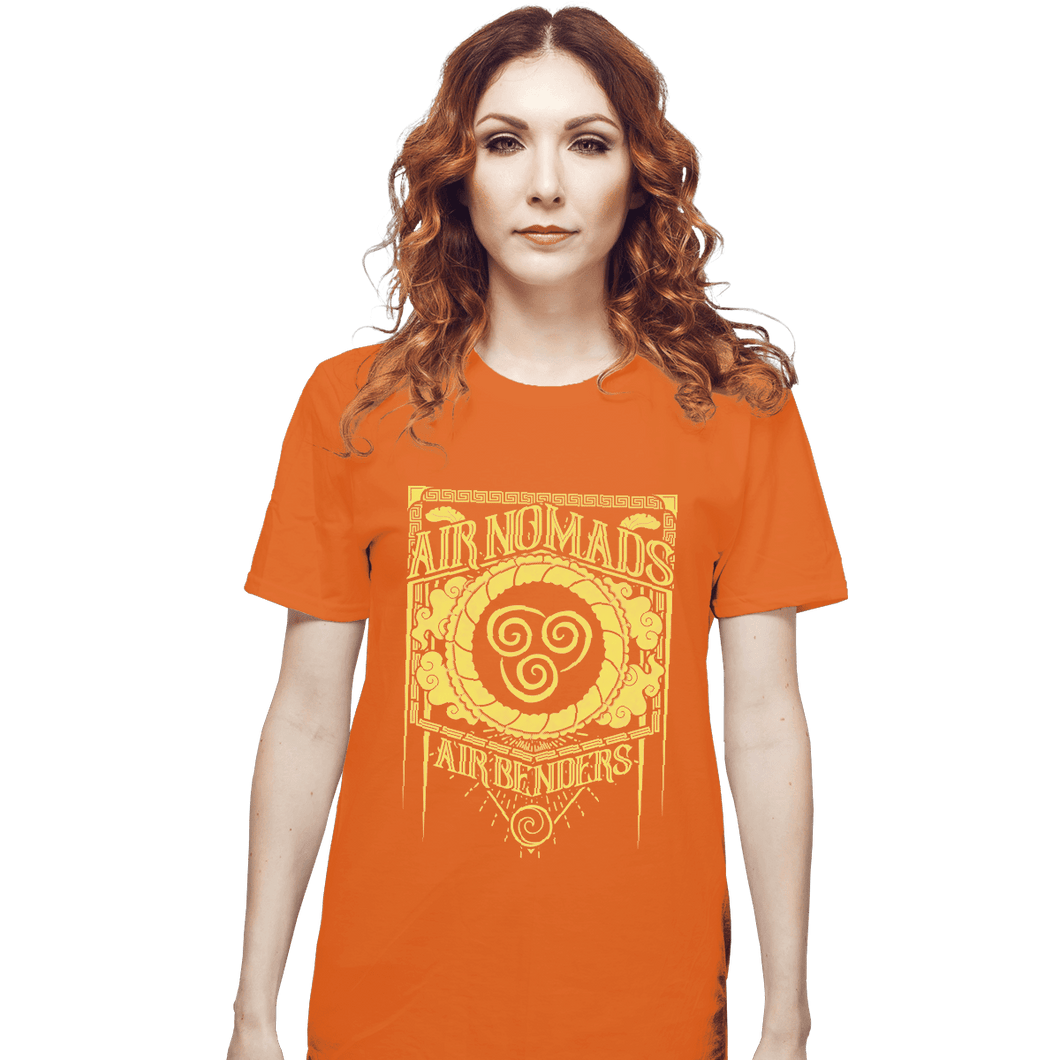 Shirts T-Shirts, Unisex / Small / Orange Air Nomads
