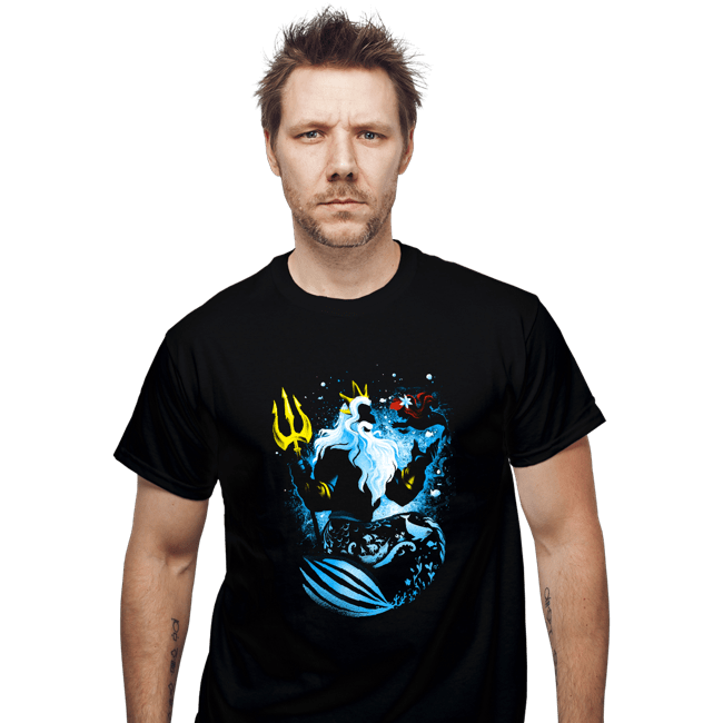 Shirts T-Shirts, Unisex / Small / Black The King Triton