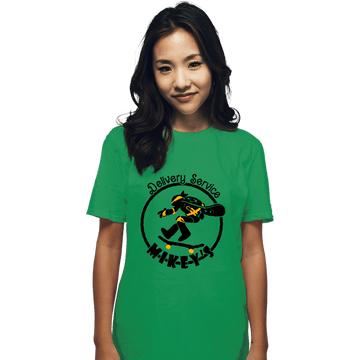 Secret_Shirts T-Shirts, Unisex / Small / Irish Green Mikey's Delivery Service