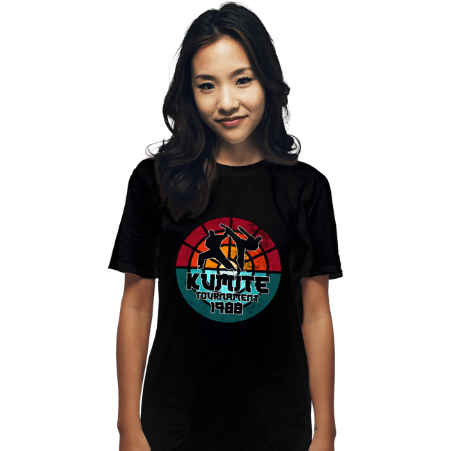 Secret_Shirts T-Shirts, Unisex / Small / Black Kumite Tournament