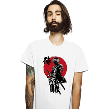 Load image into Gallery viewer, Daily_Deal_Shirts T-Shirts, Unisex / Small / White Kenshin Sumi-e
