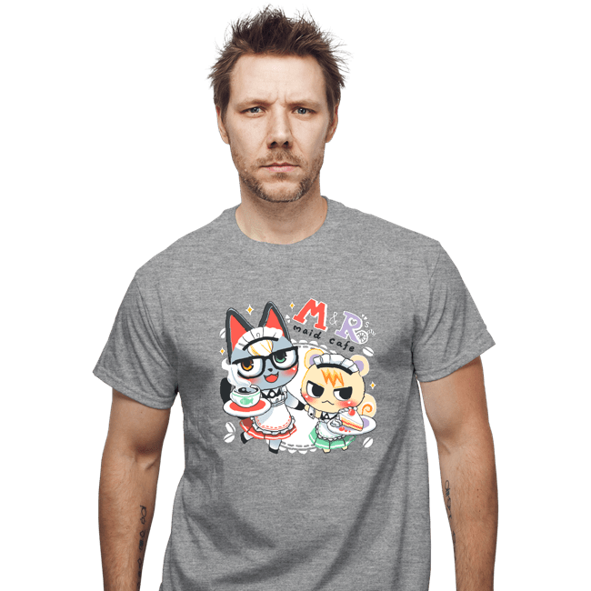 Secret_Shirts T-Shirts, Unisex / Small / Sports Grey M & R Maid Cafe