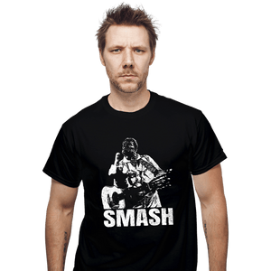 Shirts T-Shirts, Unisex / Small / Black Smash!