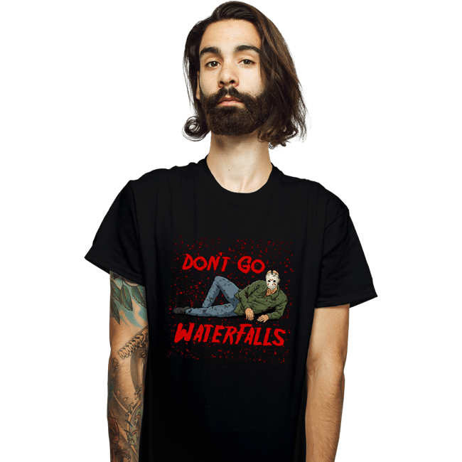 Don't Go Jason Waterfalls - Nerdy T-Shirt by sk8rdan | ShirtPunch Don't Go Jason Waterfalls - Nerdy T-Shirt by sk8rdan | ShirtPunch