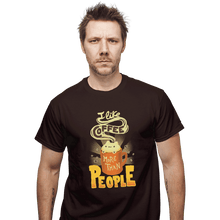 Load image into Gallery viewer, Shirts T-Shirts, Unisex / Small / Dark Chocolate I Like Coffee
