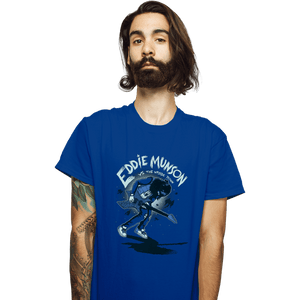 Daily_Deal_Shirts T-Shirts, Unisex / Small / Royal Blue Eddie VS The Upside Down