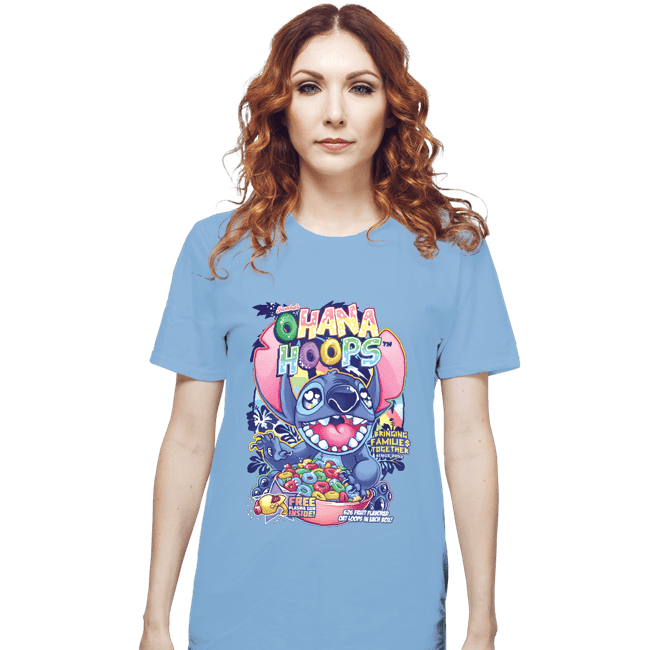 Shirts T-Shirts, Unisex / Small / Powder Blue Ohana Hoops