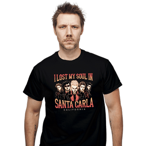 Daily_Deal_Shirts T-Shirts, Unisex / Small / Black Santa Carla California