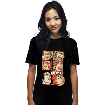 Daily_Deal_Shirts T-Shirts, Unisex / Small / Black Janet, Dr. Scott, Janet, Brad, Rocky!