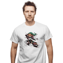 Load image into Gallery viewer, Secret_Shirts T-Shirts, Unisex / Small / White Samurai Hero Of Time
