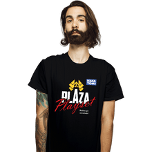 Load image into Gallery viewer, Secret_Shirts T-Shirts, Unisex / Small / Black Plaza Playset
