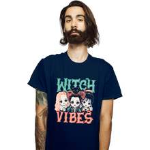Load image into Gallery viewer, Daily_Deal_Shirts T-Shirts, Unisex / Small / Navy Witch Vibes
