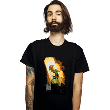 Load image into Gallery viewer, Secret_Shirts T-Shirts, Unisex / Small / Black Last Slice Of Pizza

