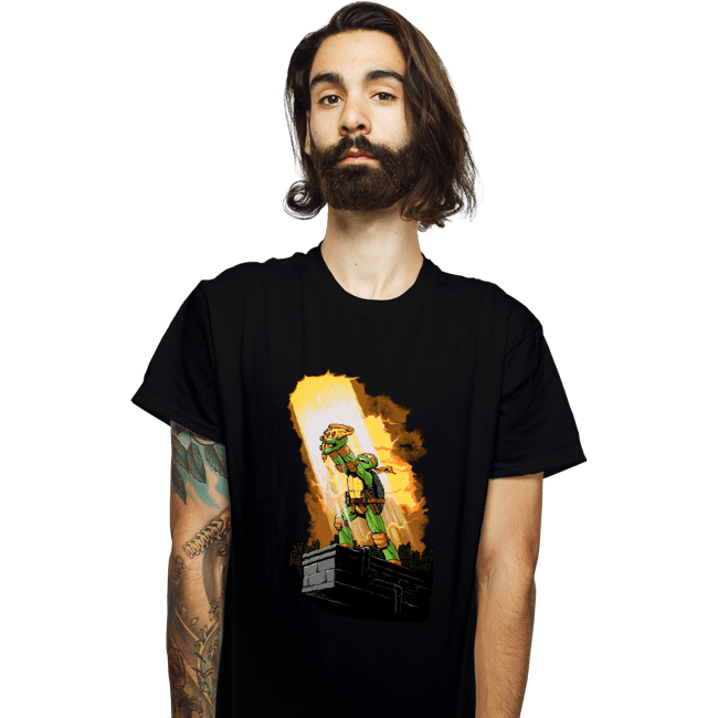 Secret_Shirts T-Shirts, Unisex / Small / Black Last Slice Of Pizza