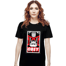 Load image into Gallery viewer, Daily_Deal_Shirts T-Shirts, Unisex / Small / Black Obey The Law
