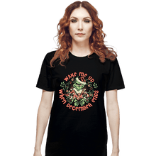 Load image into Gallery viewer, Daily_Deal_Shirts T-Shirts, Unisex / Small / Black Wake Me Up When December Ends
