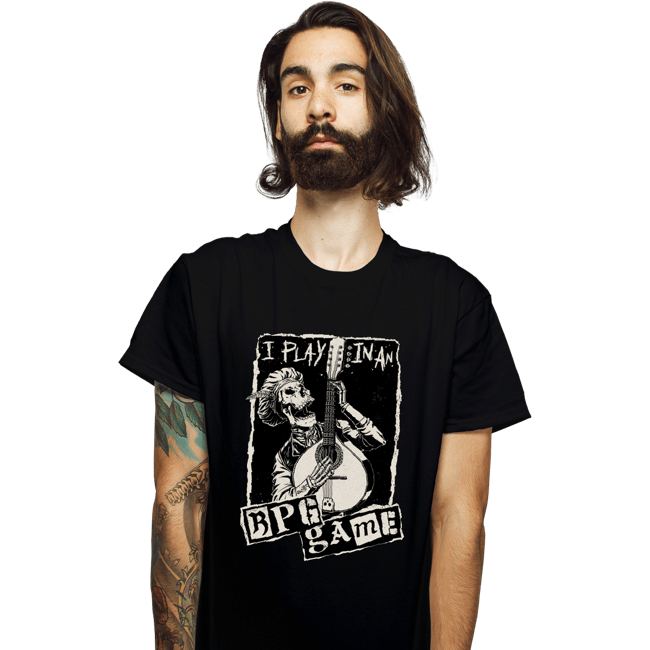 Secret_Shirts T-Shirts, Unisex / Small / Black I Play In A Band
