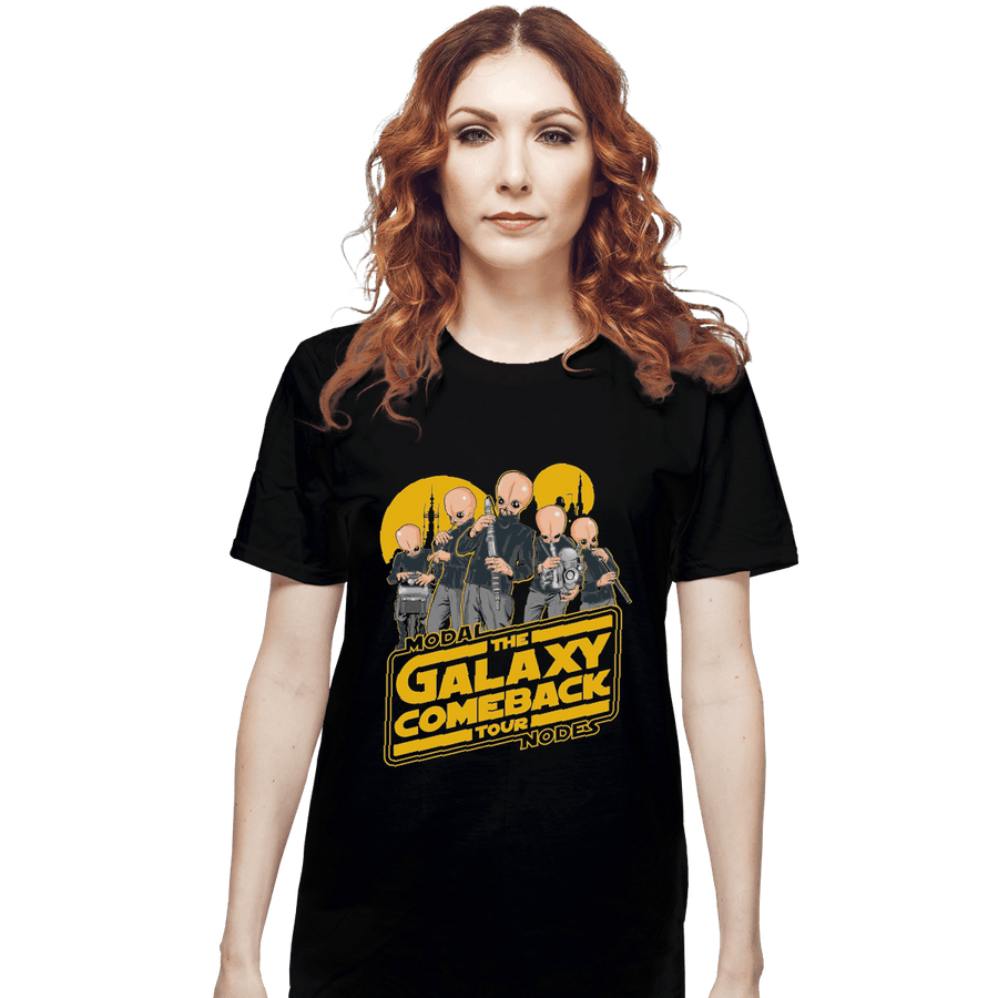 Shirts T-Shirts, Unisex / Small / Black Galaxy Comeback