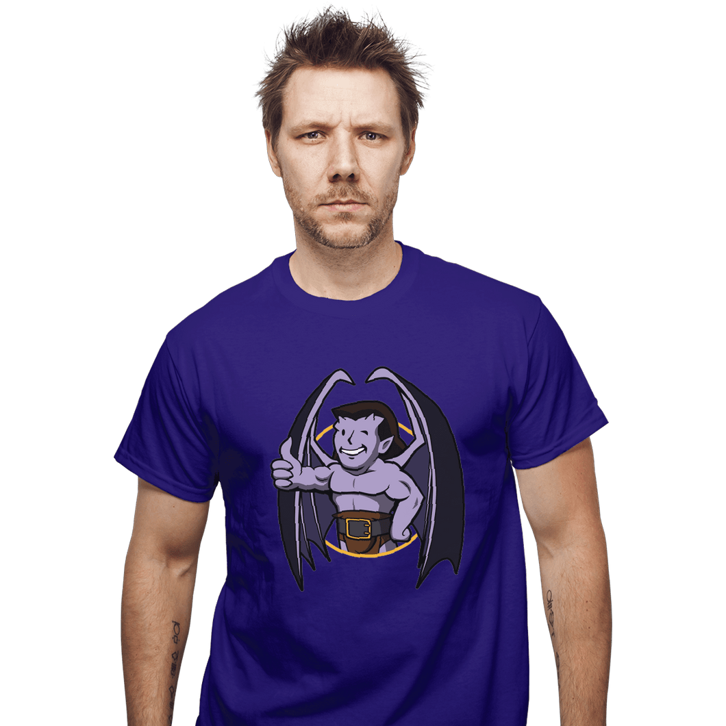 Shirts T-Shirts, Unisex / Small / Violet Vault Gargoyle