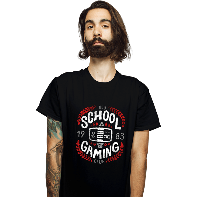 Shirts T-Shirts, Unisex / Small / Black NES Gaming Club