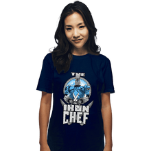 Load image into Gallery viewer, Daily_Deal_Shirts T-Shirts, Unisex / Small / Navy The Iron Chef
