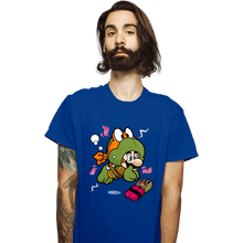 Load image into Gallery viewer, Shirts T-Shirts, Unisex / Small / Royal Blue Super Mikey Suit
