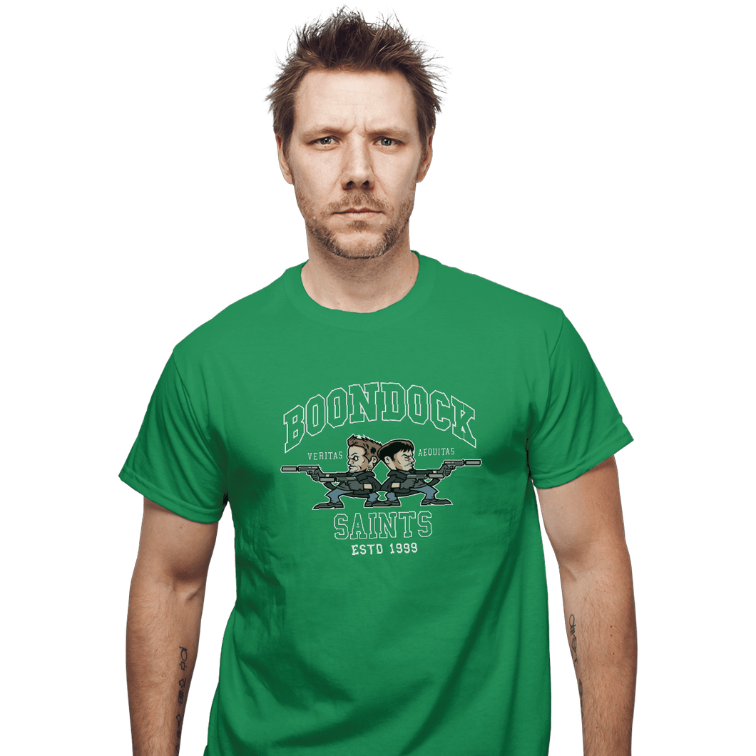 Secret_Shirts T-Shirts, Unisex / Small / Irish Green Boondock Saints 1999