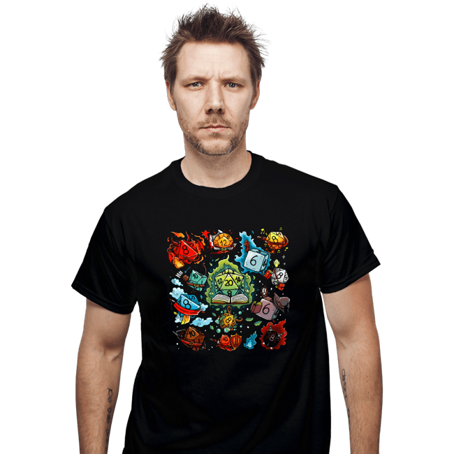 Shirts T-Shirts, Unisex / Small / Black World Of Dice