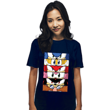 Load image into Gallery viewer, Daily_Deal_Shirts T-Shirts, Unisex / Small / Navy Sonic Eyes
