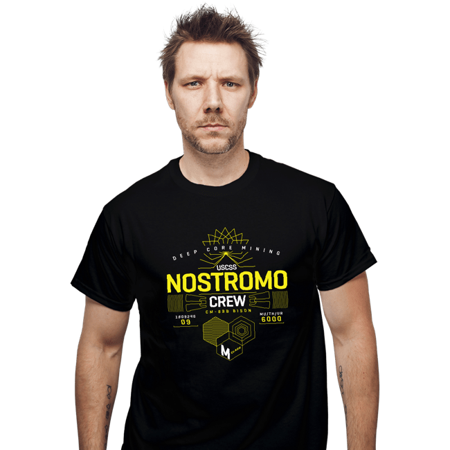 Shirts T-Shirts, Unisex / Small / Black USCSS Nostromo Crew