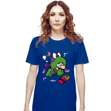 Load image into Gallery viewer, Shirts T-Shirts, Unisex / Small / Royal Blue Super Donny Suit

