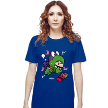 Load image into Gallery viewer, Shirts T-Shirts, Unisex / Small / Royal Blue Super Donny Suit
