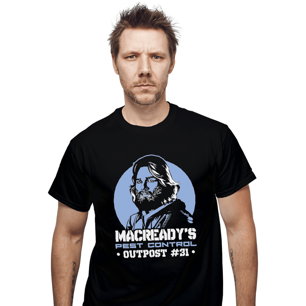 Shirts T-Shirts, Unisex / Small / Black Macready's Pest Control