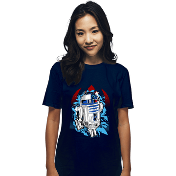 Shirts T-Shirts, Unisex / Small / Navy R2 Tags