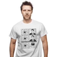 Load image into Gallery viewer, Shirts T-Shirts, Unisex / Small / White Whatever a Spider Can
