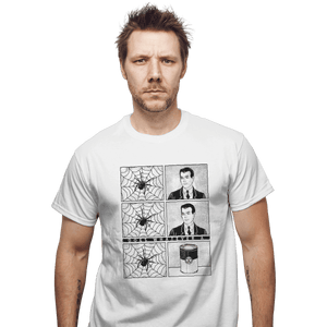 Shirts T-Shirts, Unisex / Small / White Whatever a Spider Can