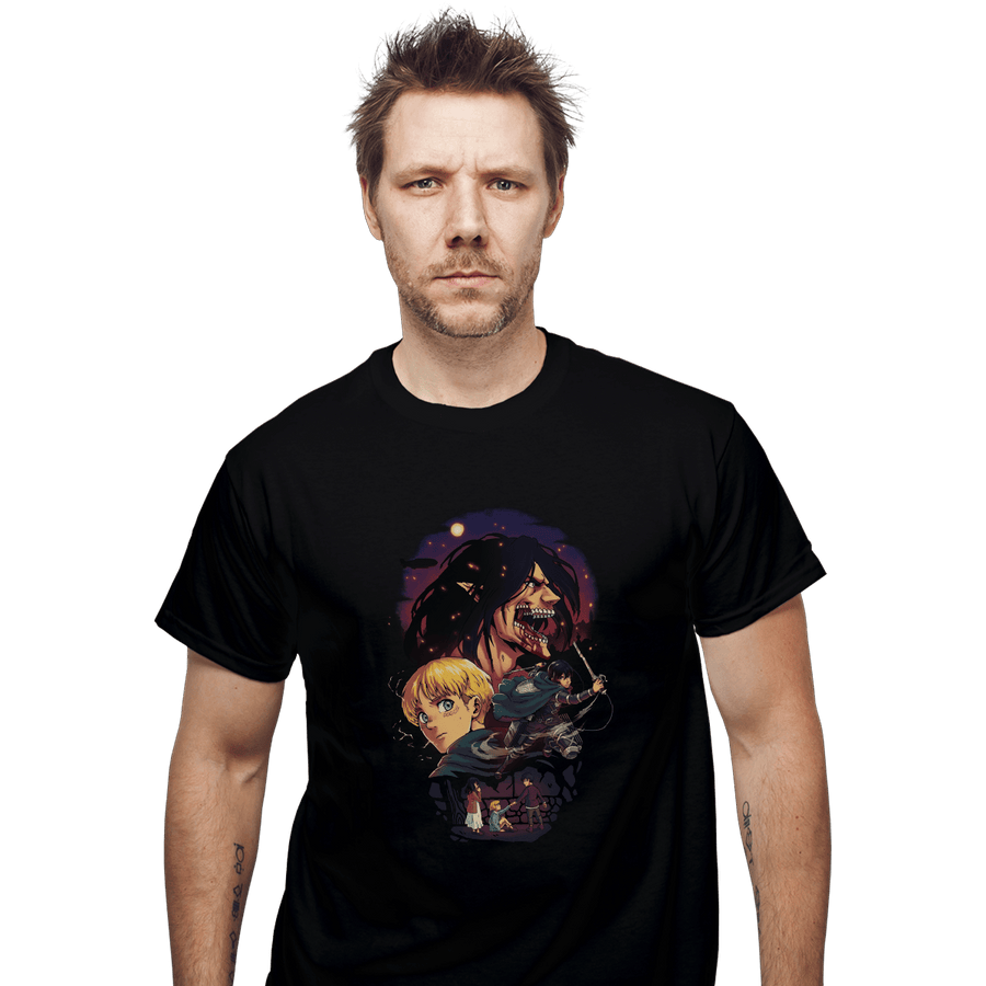 Shirts T-Shirts, Unisex / Small / Black Wings Of Freedom