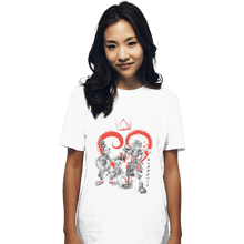 Load image into Gallery viewer, Shirts T-Shirts, Unisex / Small / White Kingdom Sumi-e
