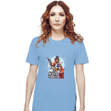 Load image into Gallery viewer, Shirts T-Shirts, Unisex / Small / Powder Blue Red Five Redemption II
