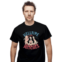 Load image into Gallery viewer, Secret_Shirts T-Shirts, Unisex / Small / Black Hellfire Witches
