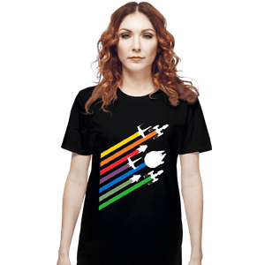 Shirts T-Shirts, Unisex / Small / Black Rebellious Streaks