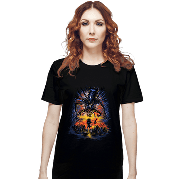Secret_Shirts T-Shirts, Unisex / Small / Black Alien, You Shall Not Pass!