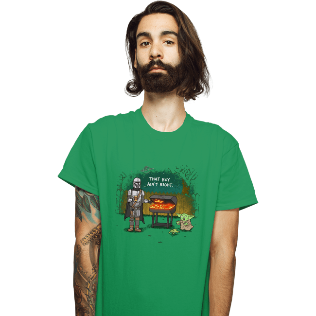 Secret_Shirts T-Shirts, Unisex / Small / Irish Green That Boy Ain't Right