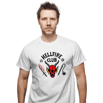 Secret_Shirts T-Shirts, Unisex / Small / White Hellfire Club