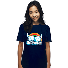 Load image into Gallery viewer, Secret_Shirts T-Shirts, Unisex / Small / Navy Get Effed
