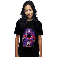 Load image into Gallery viewer, Shirts T-Shirts, Unisex / Small / Black Glitch Captain America
