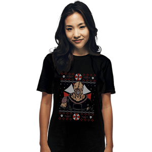 Shirts T-Shirts, Unisex / Small / Black Bio Organic Weapon Christmas